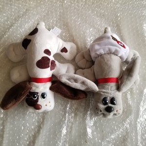 Pound Puppies Newborns Plush - lot of 2